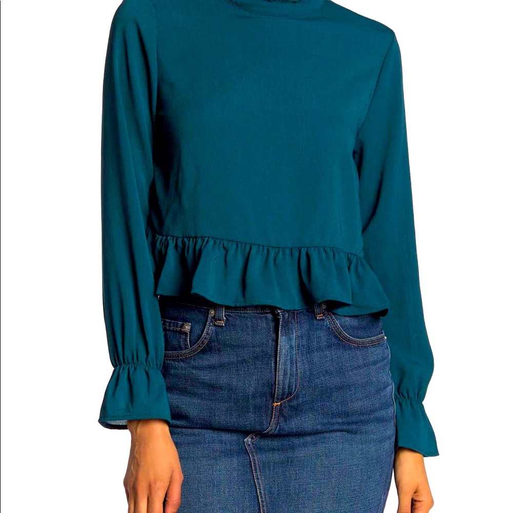 Long sleeve blouse